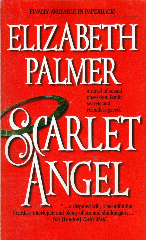Scarlet Angel by Elizabeth Palmer / 1993 Mira Paperback Romance