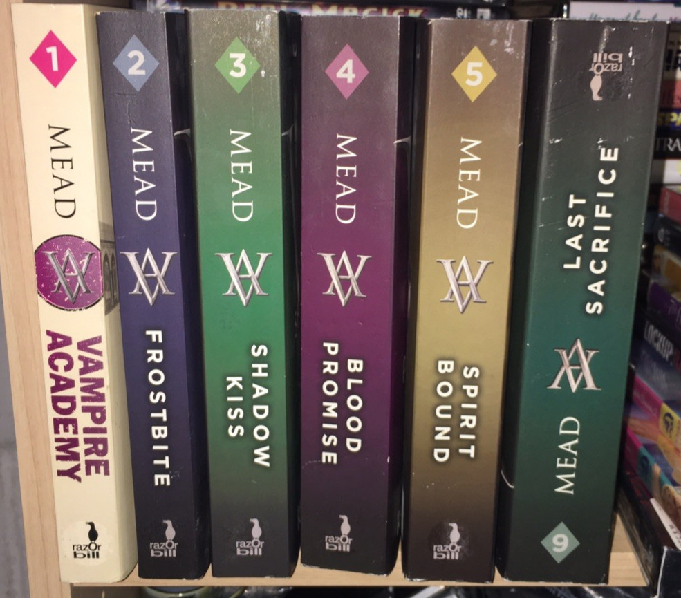 Vampire Academy Series By Richelle Mead 6 Books Collection Set – Ages 12-16 – PB