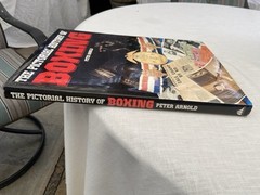 Vintage 1988, „Pictorial History of Boxing” Peter Arnold XL Vg 1st Print FREE SH