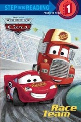 Race Team (Disney/Pixar Cars) (Step into Reading) – Paperback – GOOD