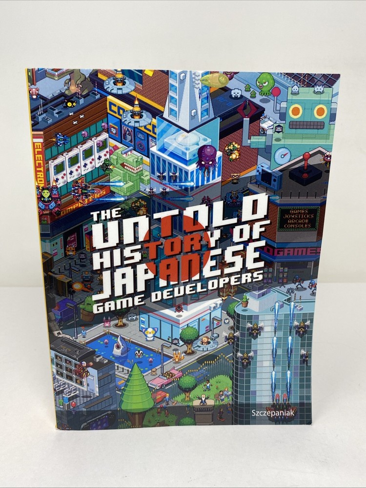 Untold History Japanese Game Developers Vol 1 Paperback Clean Pages