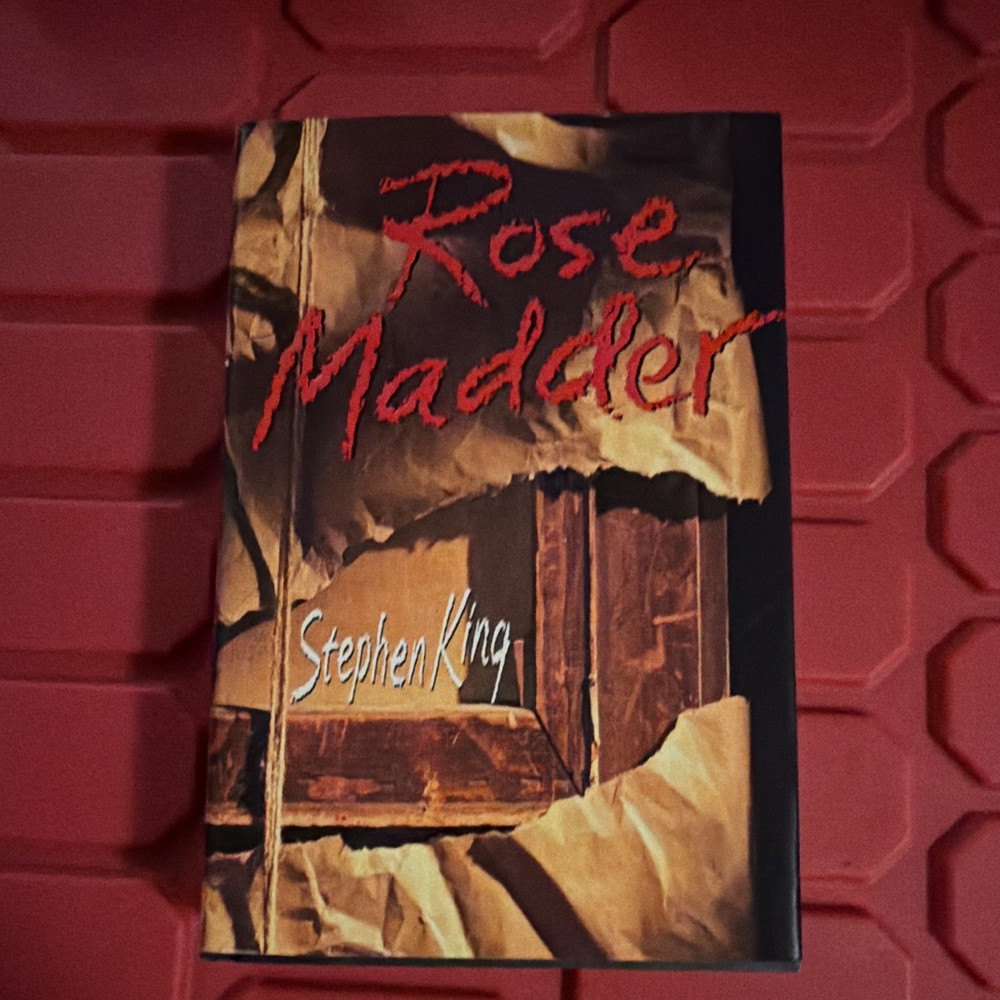 Stephen King Rose Madder Hardcover Viking 1995 Dust Jacket Horror English