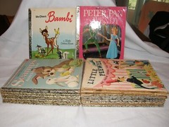 Lot of 17 Little Golden Books Classics, Incuding a few DisneyVintage 1930-1960s
