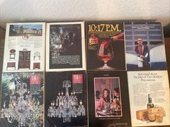 VTG Architectural Digest Lot Of 14 Magazines 1982 1983 1984 Various Mixed