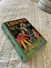 The Land of Oz Hardcover Book L Frank Baum 1939 Reilly Lee Popular Edition VTG