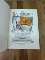 The Scottish Chiefs Jane Porter 1991 Blue HC Charles Scribner’s Sons 1st print