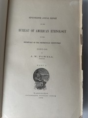 17th Annual Report BUREAU AMERICAN ETHNOLOGY Part 2 Smithsonian Hopi Navajo 1898