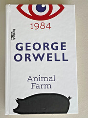 Animal Farm & 1984—(2-Book Set)–by George Orwell—-HARDCOVER EDITION—-NEW