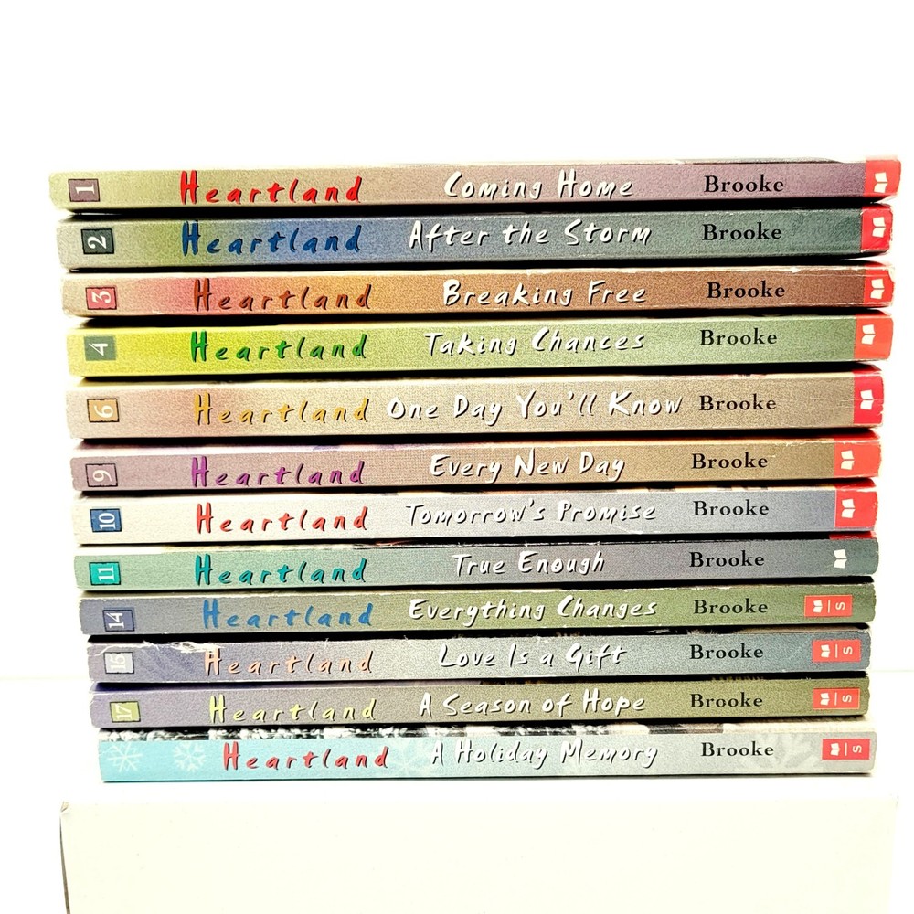 Heartland Book Series Lot Of 12 Lauren Brooke Paperback 1-4, 6 , 9-11 , 14 15 17