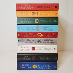 Outlander Complete Series #1-9 PB/HC Book Lot Diana Gabaldon Historical Romance