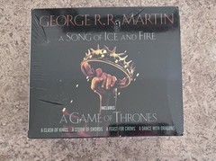 George R R Martin’s Game of Thrones 5-Book Boxed Set Song of Ice and Fire Sealed