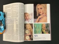 PENTHOUSE Magazine August 2001 Issue – Ava Vincent – The Wall – Miriam & Claudio