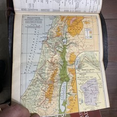 1950 KJV King James Dickson New Analytical Indexed Bible Genuine Morocco Leather
