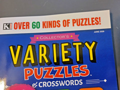 Collector’s Variety Puzzles & Crosswords by Kappa – Over 60 Kinds of Puzzles!