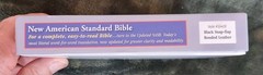 NASB Updated Edition Compact Bible Black Snap-flap Bonded Leather