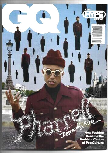 GQ MAGAZINE September 2023 THE HYPE ISSUE Pharrell Williams Descends on Paris