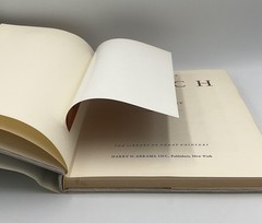 Vintage Bosch Carl Linfert Harry N. Abrams Off-White HC DJ 1970s Korea