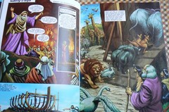 Action Bible,God’s Redemptive Story,Graphic Narrative,Sergio Cariello 1st Ed HC