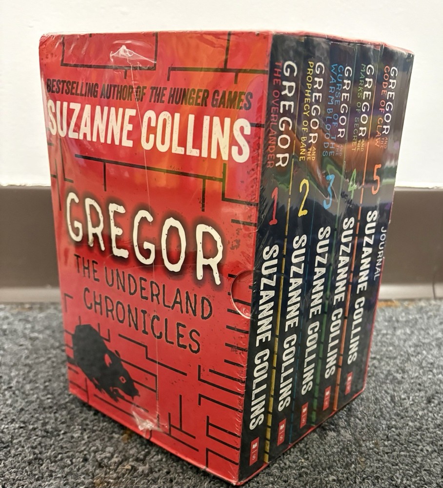 Brand New! Gregor The Underland Chronicles 5 Books and Journal