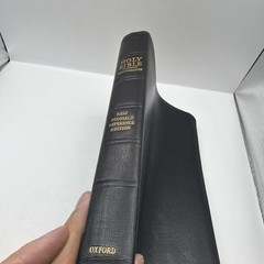 New Scofield Concordance Bible Oxford 1967 Black Morocco Leather King James KJV