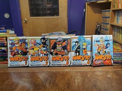 Naruto Vol. 1 2 3 4 5 1-5 English Manga VIZ Media Masashi Kishimoto Shonen Jump