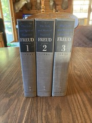 Life & Works of SIGMUND FREUD by Ernest Jones – 3 Volume Set – 1st Edition HC