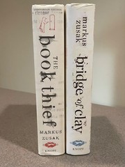 The Book Thief & Bridge of Clay *SIGNED* by Markus Zusak (Hardcover Editions)