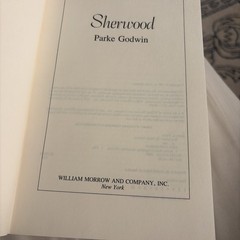 Sherwood Parke Godwin 1991 1st Ed 1st Printing Hardcover Dust Jacket Robin Hood