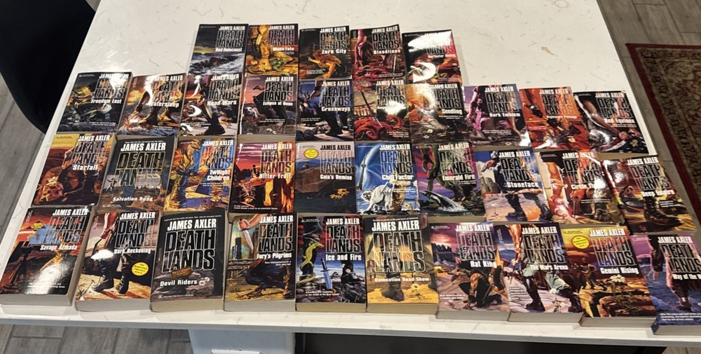 Lot 35 DEATHLANDS James Axler Paperback Books Good NO DUPES