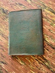 1921 Small Book Bab Ballads W.S. Gilbert Classic Literature NY Little Leather
