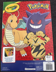 Pokémon Crayola Coloring Book, 64 Pages – Color & Activities