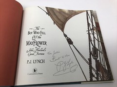 Signed – The Boy Who Fell Off the Mayflower, or John Howland’s Good Fortune