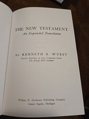 Word Studies Greek New Testament Kenneth Wuest 4 Vol Set Eerdmans HC IMMACULATE