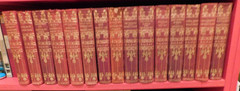 1901 15 Volumes 'Honore de Balzac’ Illus. Book Lover Press Marbled Covers