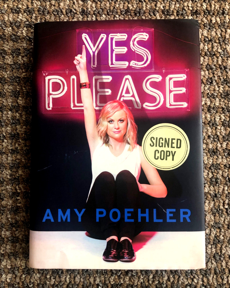 SIGNED „Yes Please” by comedian Amy Poehler (2014, 1st ed., HC )