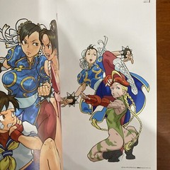 Street Fighter Artworks Kyoku Art Book Illustration