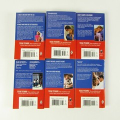 Lot of 6 Vintage Texas Love Stories Texas Tycoons Paperback Books