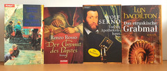 BUCHPAKET+7 BÜCHER+Historische THRILLER+WOLF SERNO+SUSANNE KRAUS+TB+HC+BUNDLE