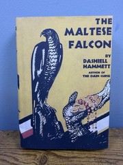 Maltese Falcon Dashiell Hammett First edition Library Hardcover Dust Jacket 1957