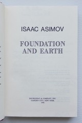 Foundation and Earth Isaac Asimov 1st Edition 1st Print HC With DJ