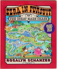 Ezra in Pursuit – Hardcover, by Schanzer Rosalyn – Very Good