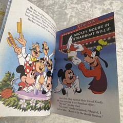 Vintage 1997 A Little Golden Book Mickey’s Walt Disney World Adventure Excellent