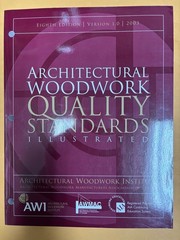 Architectural Woodwork Quality Standards Illustrated 8th Edition Paperback