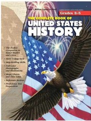 Complete Book of United States History, Grades 3 – 5 – Paperback – Acceptable n