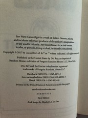 Star Wars: Canto Bight by Saladin Ahmed (2017, First Ed. HC)