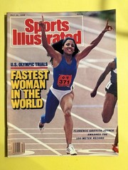 Sports Illustrated Magazine July 25, 1988 Fastest Woman in the world