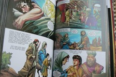 Action Bible,God’s Redemptive Story,Graphic Narrative,Sergio Cariello 1st Ed HC