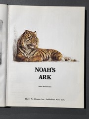Vintage Noah’s Ark Rien Poortvliet HC Beige Illustrated 1986 Abrams Netherlands