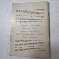 1969 Waring 14 Speed Blender Recipe Book „The Pleasure of Blending” 92 Pages