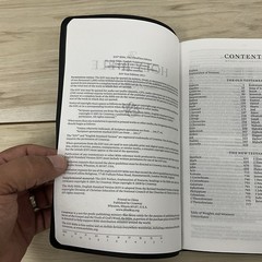 ESV Holy Bible TruTone Black LeatherSoft Crossway Embossed Buffalo Wild Wings